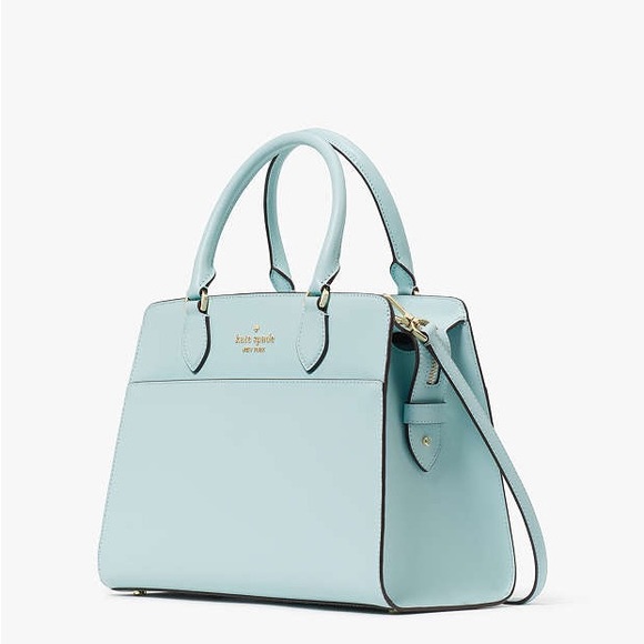 ♠️kate spade Madison Saffiano Medium Satchel, Blue Glow NWT - Picture 3 of 6